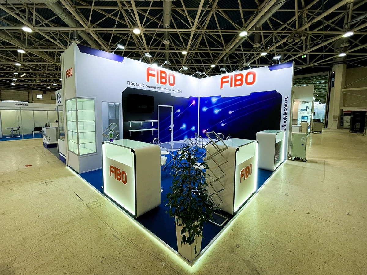 Выставочный стенд 2022 FIBO · СВЯЗЬ