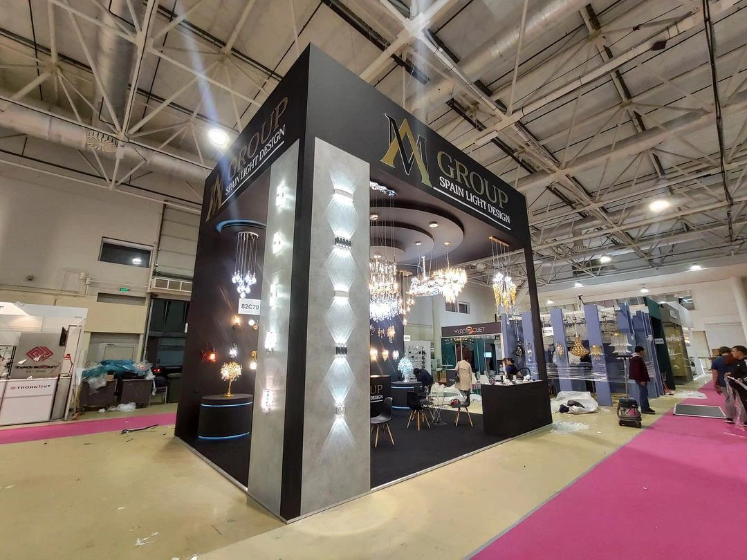 Выставочный стенд AM group · INTERLIGHT 2021