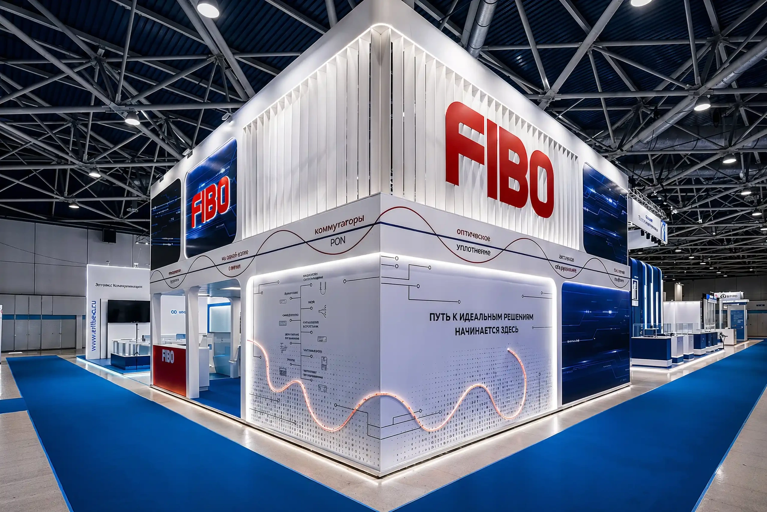 Выставочный стенд FIBO · СВЯЗЬ