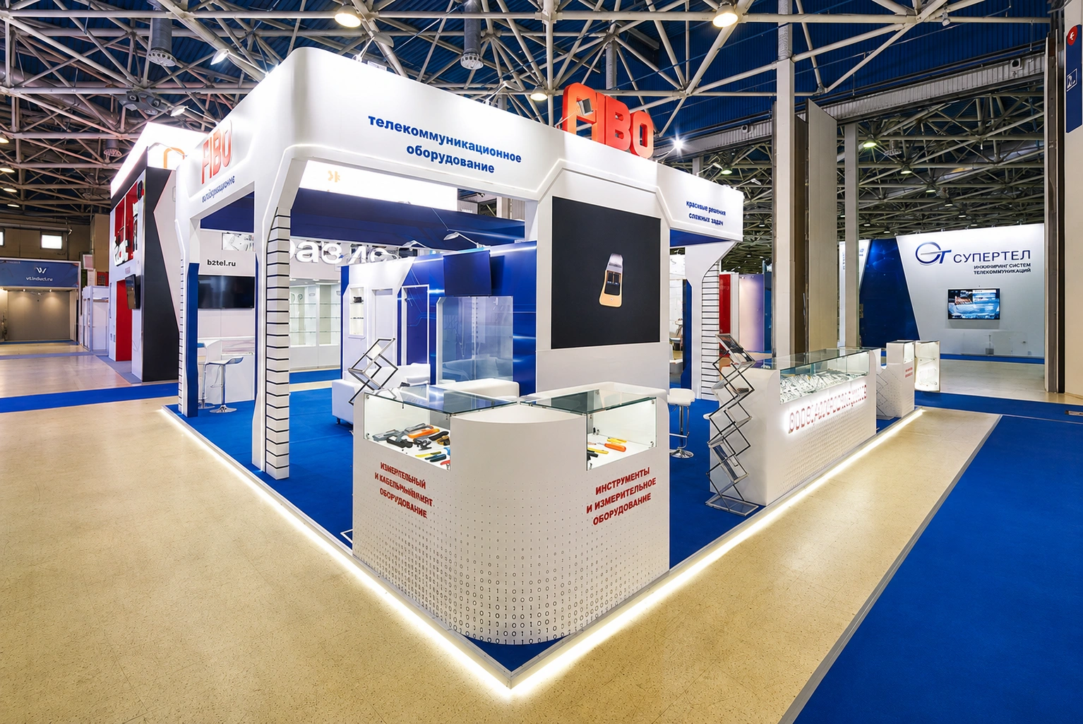 Выставочный стенд FIBO · СВЯЗЬ