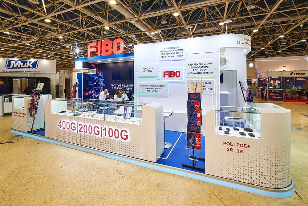 Выставочный стенд FIBO · Связь