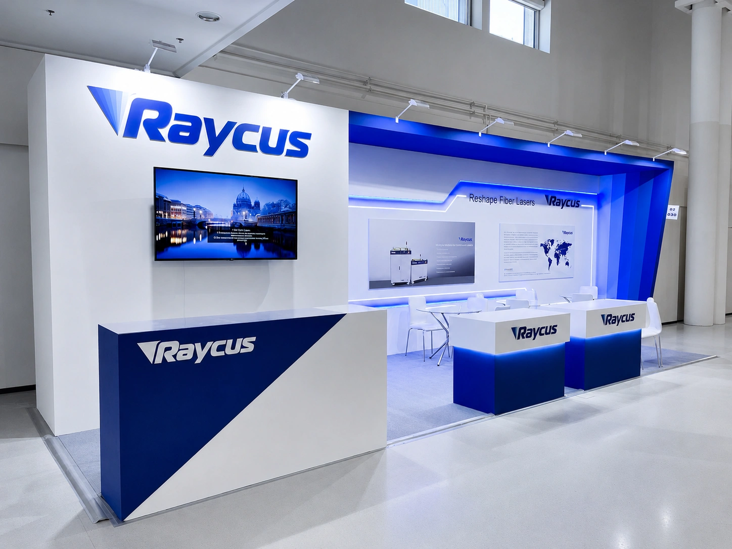Выставочный стенд Raycus · МЕТАЛЛООБРАБОТКА 2023
