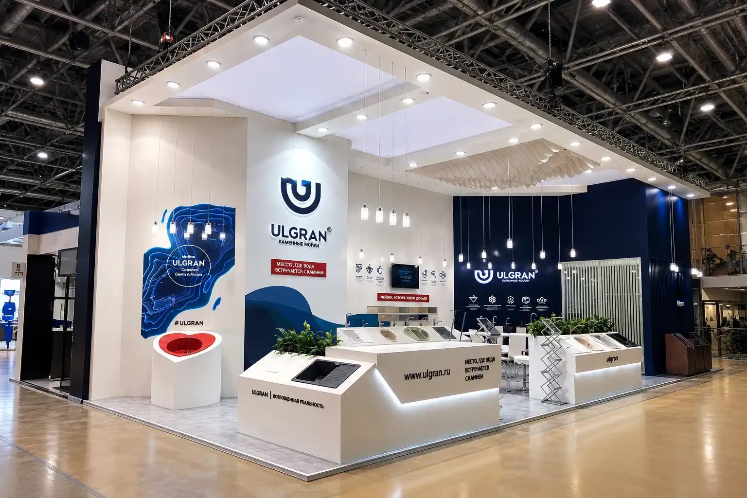 Выставочный стенд ULGRAN · МЕБЕЛЬ